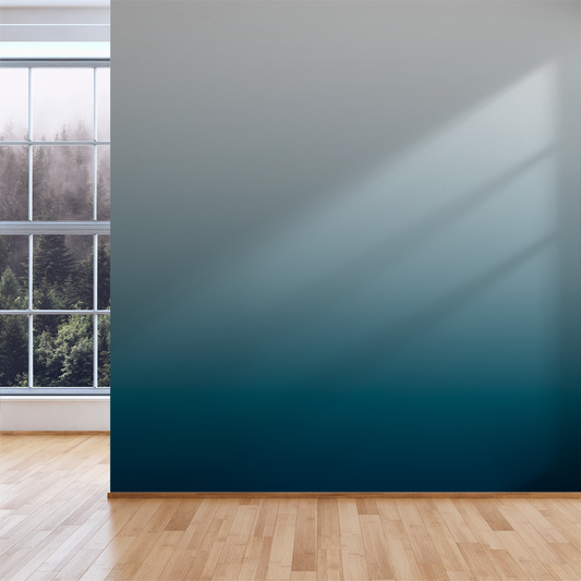 2 Color Ombré - Water <br> Wallpaper