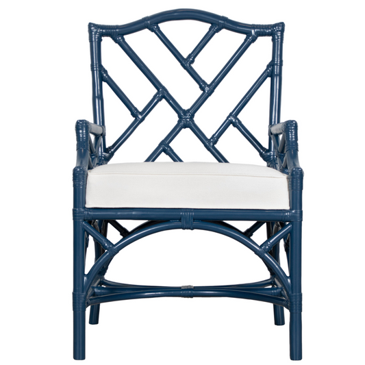 Chippendale Upholstered Dining Armchair