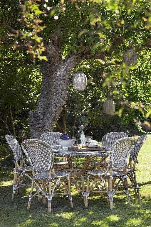 Malacca Cane Rattan Bistro Style Side Chair - Available in Two Colors