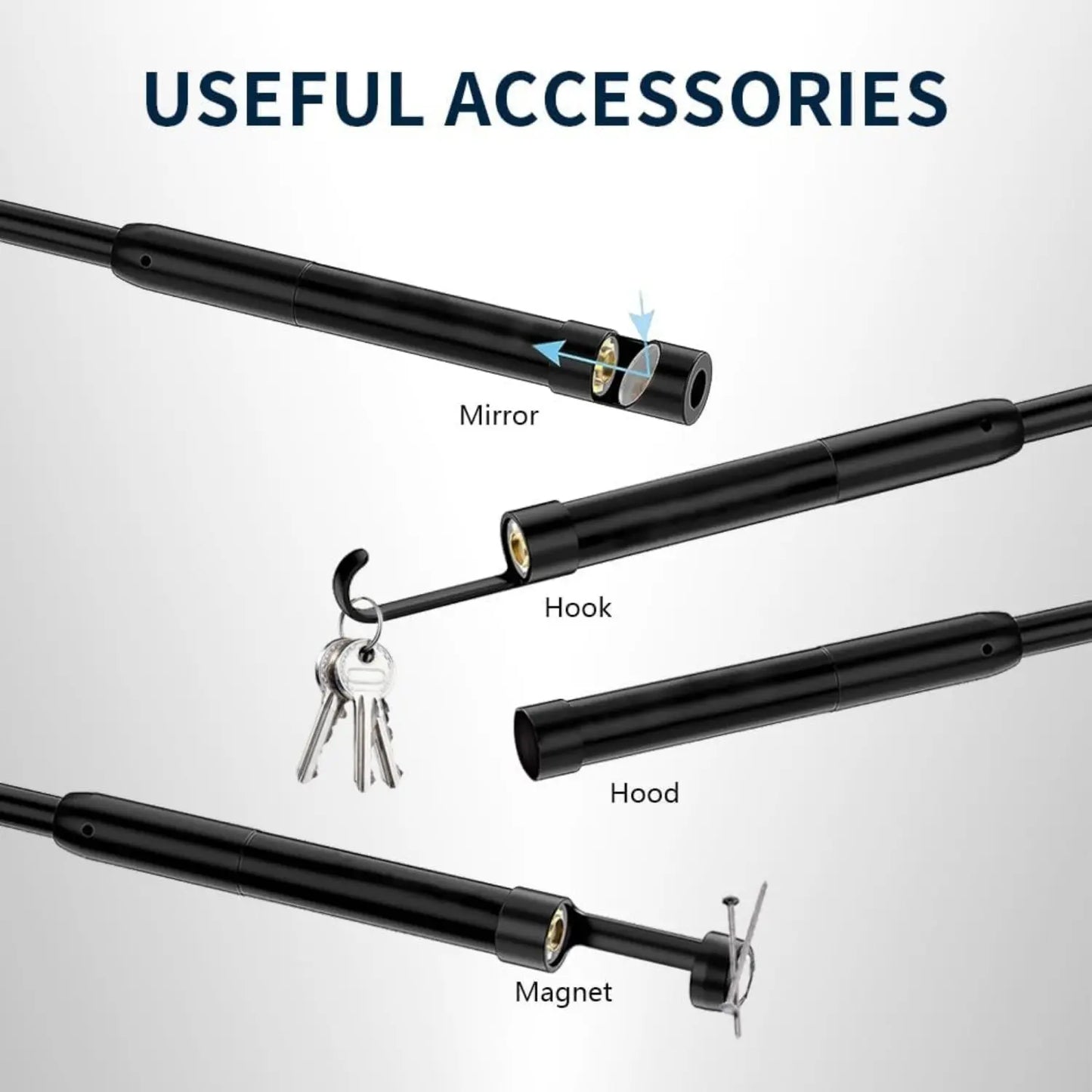 HD Endoscope Camera with Light