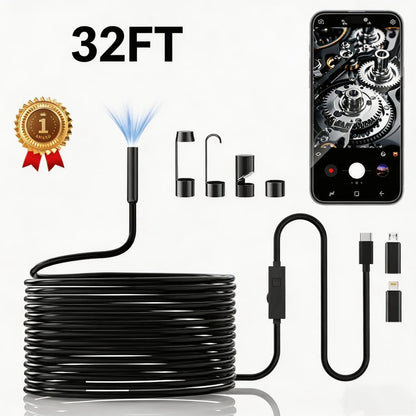 HD Endoscope Camera with Light