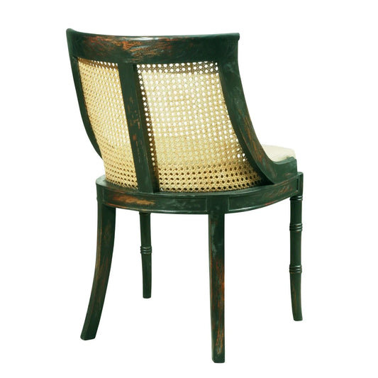Petite Mahogany Spoonback Dining Side Chair
